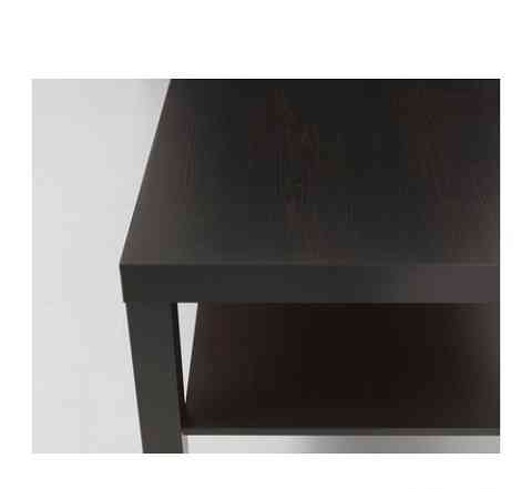 Журнальный стол, черно-коричневый