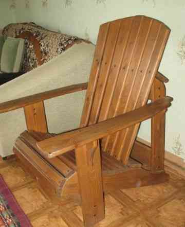 Деревянные кресла для улицы