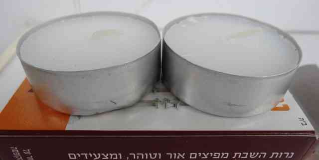 Набор плавающих свечей в коробе с молитвой Израиль