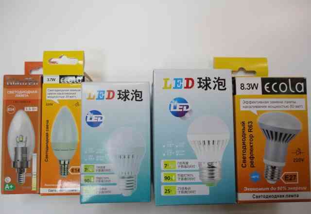 Лампы и ленты LED (светодиодные) 220в и 12в