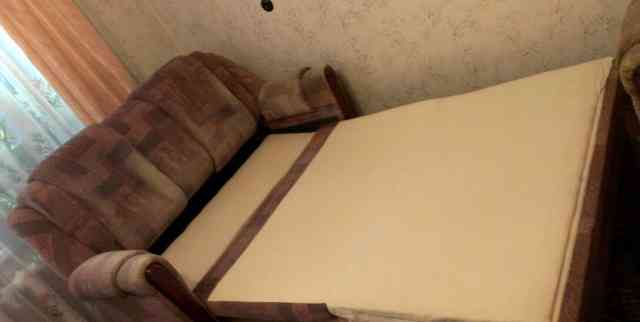 Диван-кровать + кресло-кровать 2 шт (комплект)