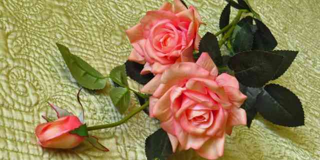 Цветы искусственные розы