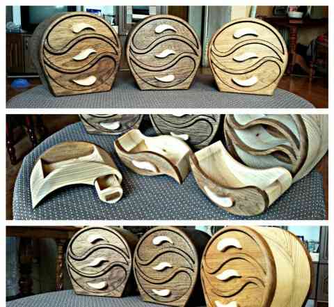 Эксклюзивные шкатулки ручной работы из дерева