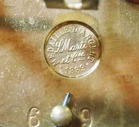 Камин Часы Канделябры Антик Франция 60см 1889 год