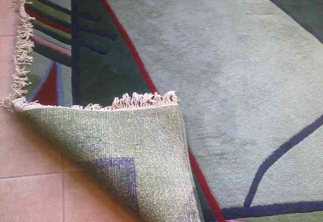 Ковёр напольный шерстяной ручной работы(13)(Индия)