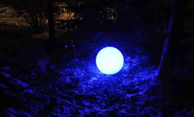 Светильник LED разноцветный "шар" 50 см