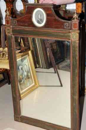 Зеркало жакоб россия С портретом петра прибл.1790г