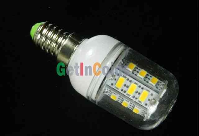Светодиодная лампа цоколь E-14 новая (9W )