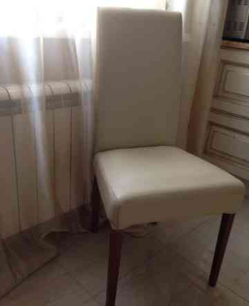 Кожаные(натурал.) итальянские стулья effezeta-2 шт
