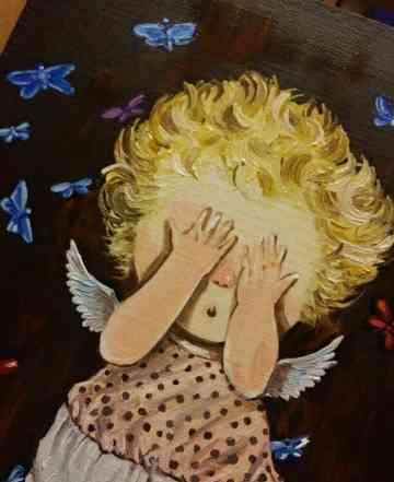 Картина "Непослушные бабочки."