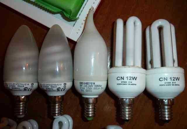 Энергосберегающие и светодиодные лампочки разные