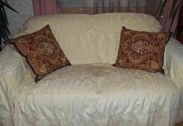 Кожаный итальянский диван