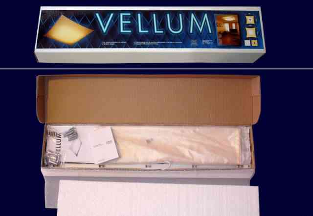Натяжной светильник Vellum 1.2w, белый, Германия