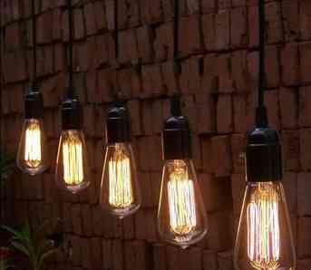 Подвесные светильники с лампой Эдисона