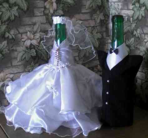 Свадебный комплект на шампанское