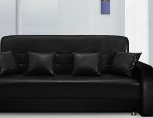 Новейший диван в стиле Европы "аккорд" черный
