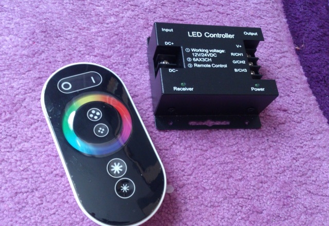 Контроллер Apeyron touch RGB с сенсорным пультом