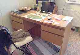 Письменный Новый стол Икея с зеркалом
