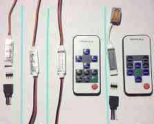 Контроллеры и пульты для светодиодной ленты(мото)